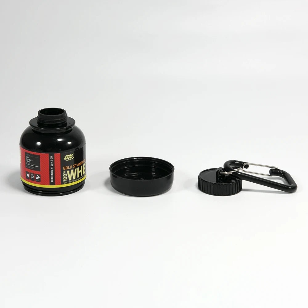 Mini Protein Powder Bottle Keychain