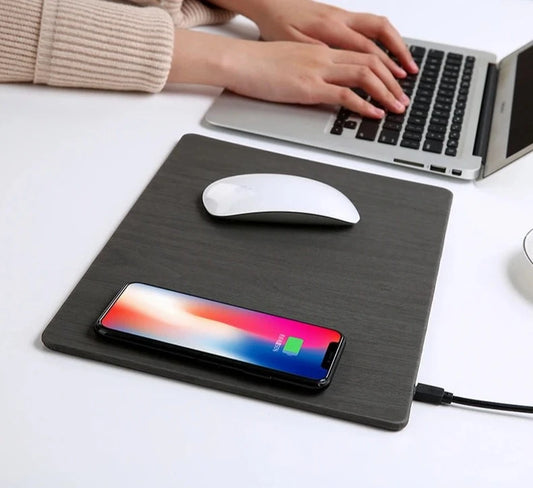 Mousepad with Wireless Phone Charging