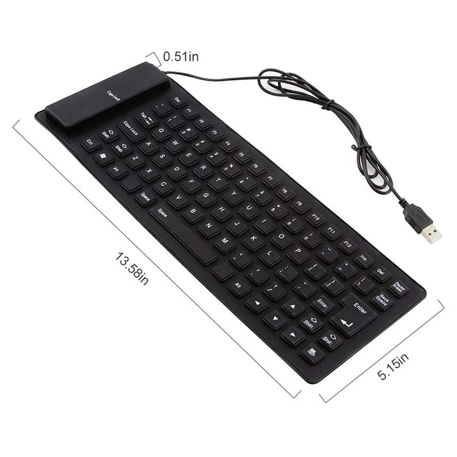 Foldable Silicone Keyboard