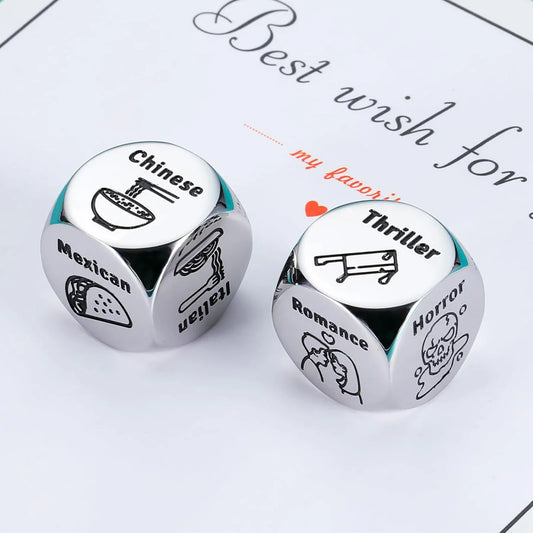 Movie & Food Decision Dice