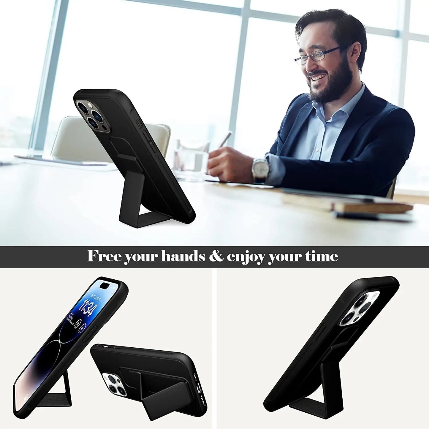 Magnetic Stand Case for iPhone