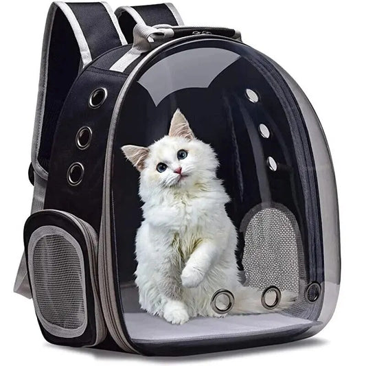 Pet Backpack with Transparent Capsule Bubble