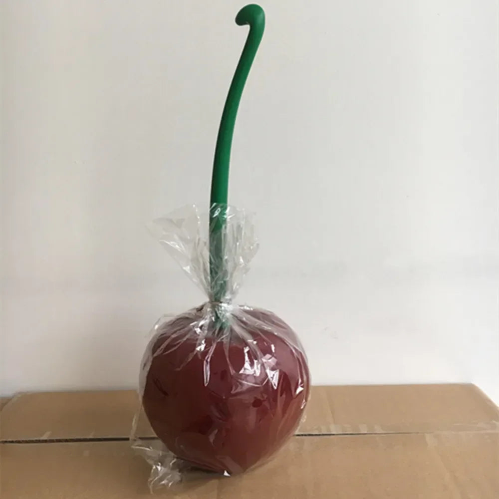 Cherry-Shaped Toilet Brush Set