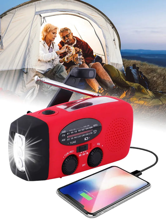 2000mAh Multifunctional Hand Crank Radio